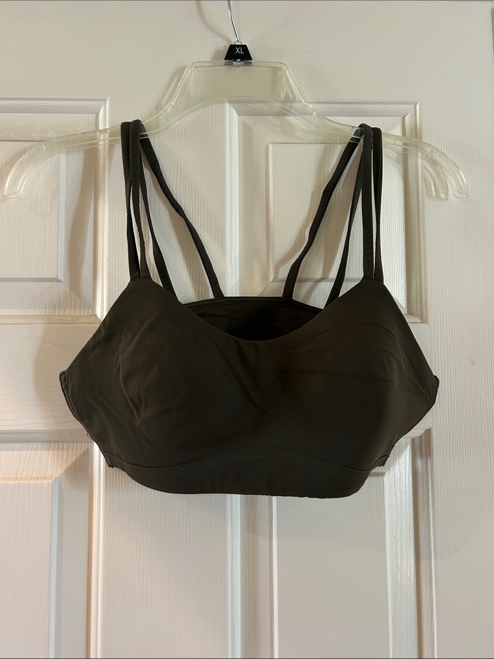 Lululemon Like A Cloud Olive Green Bra Size 8